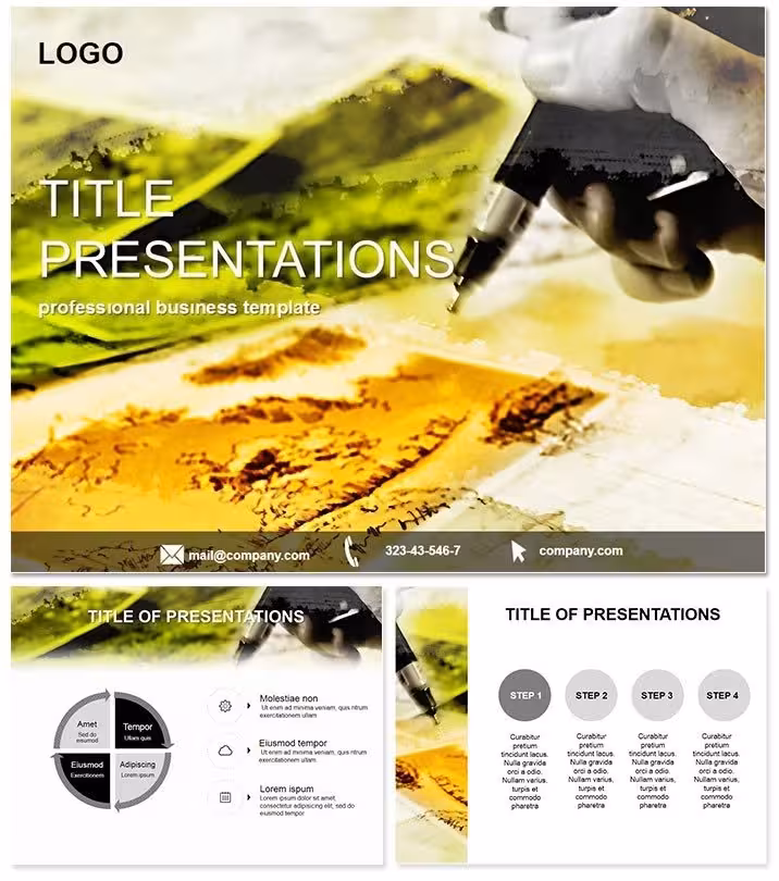 Engaging Creative Writing PowerPoint Template