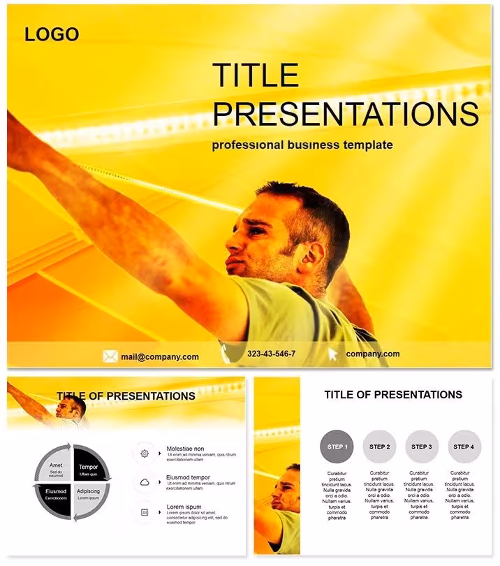 Carpenter Measures PowerPoint Template