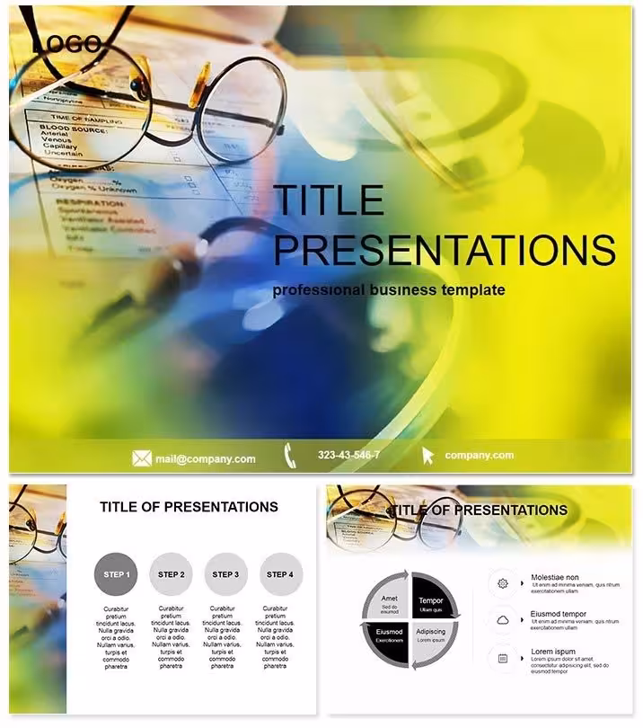 Medical Treatment Keynote Template - Fully Editable | Instant Download | ImagineLayout