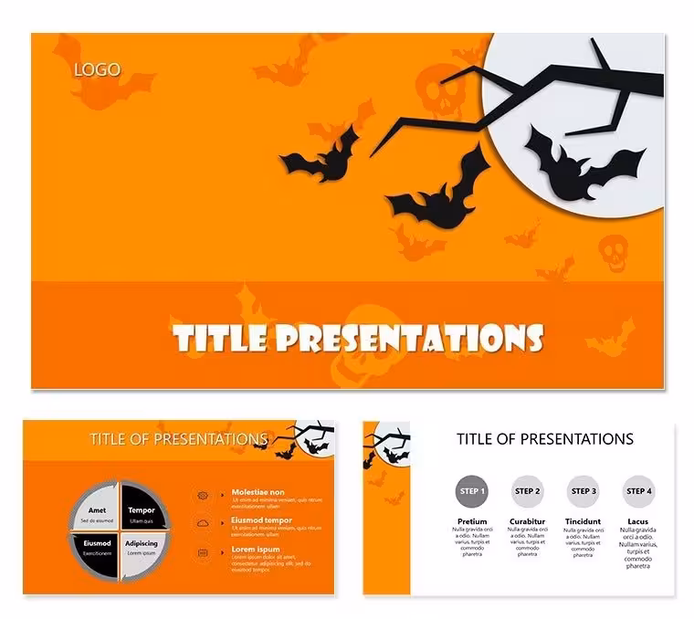 Halloween Preparation PowerPoint Template - Fully Editable | Instant Download | ImagineLayout