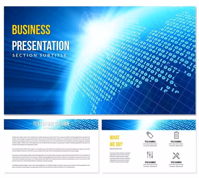 Advances in Information Technology Keynote templates - Themes