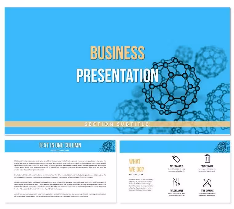Nanoscience Keynote Templates - Themes
