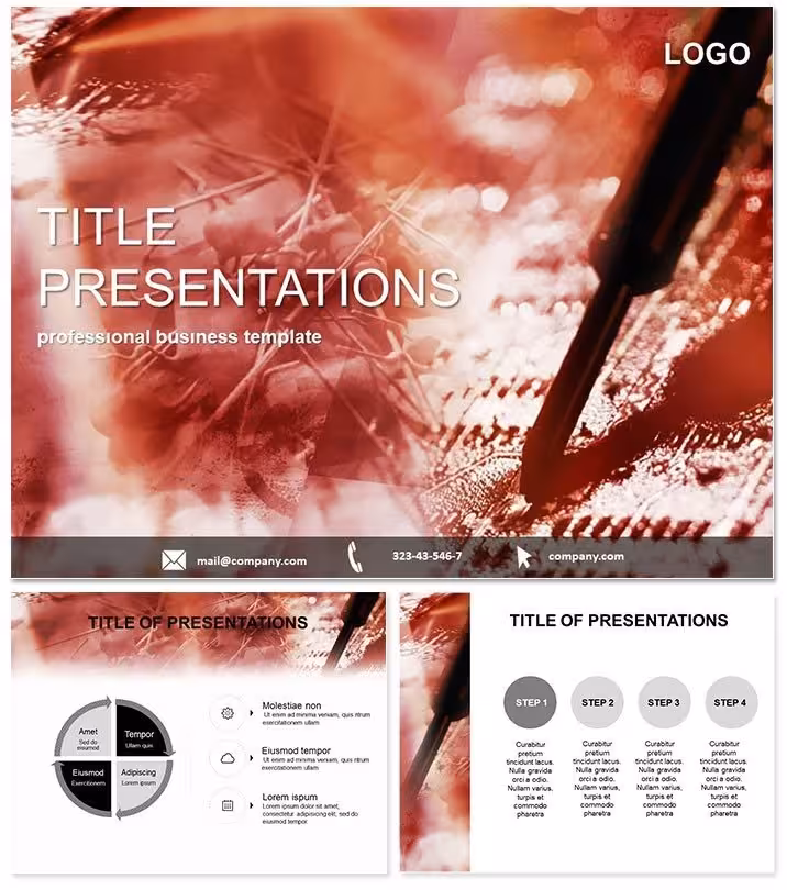 Soldering Guide PowerPoint Template: Master Technical Repair Talks