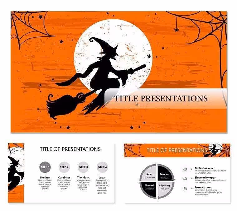 Halloween Witches Keynote Template: Presentation