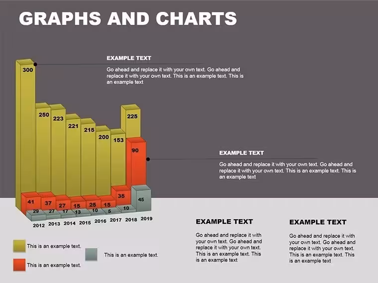 Graphs Keynote Template - Instant Download | ImagineLayout