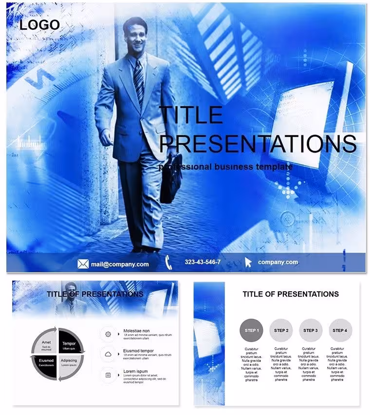 Job Manager PowerPoint Template: Streamline Your Team Briefings