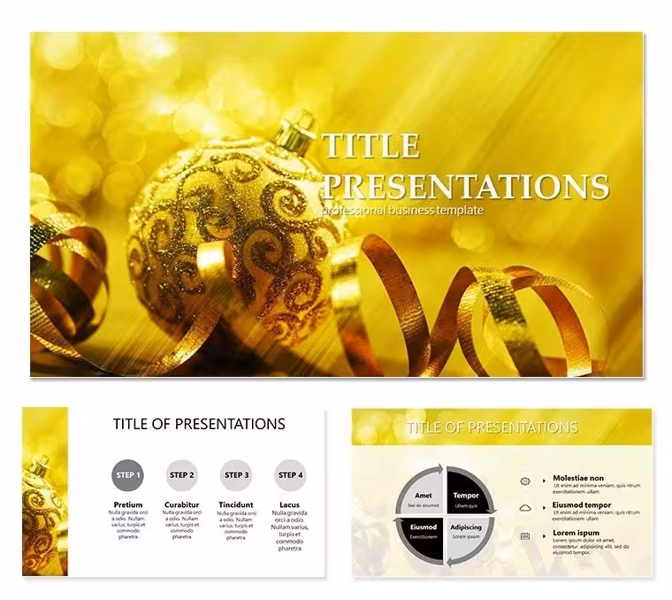 Family Christmas Keynote templates
