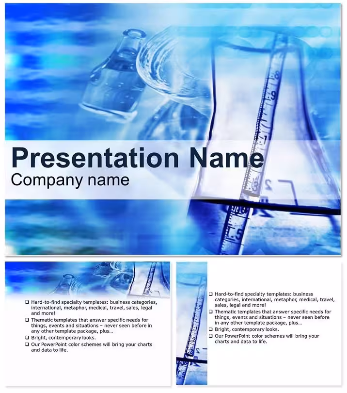 Chemistry Bulb Science PowerPoint Template