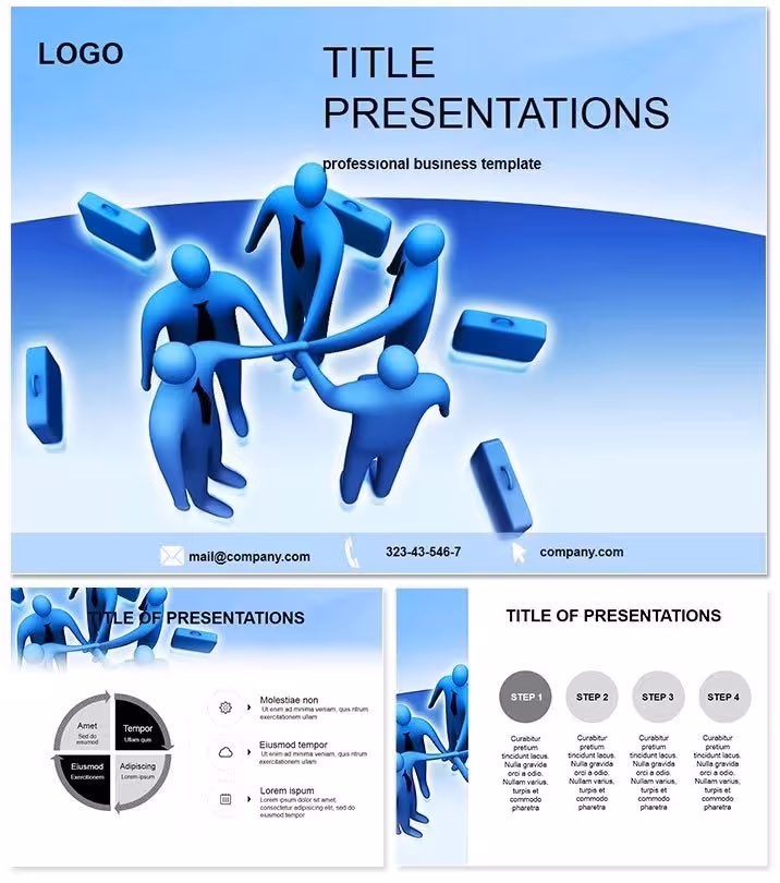 Free Company PowerPoint Template: Modern Edge