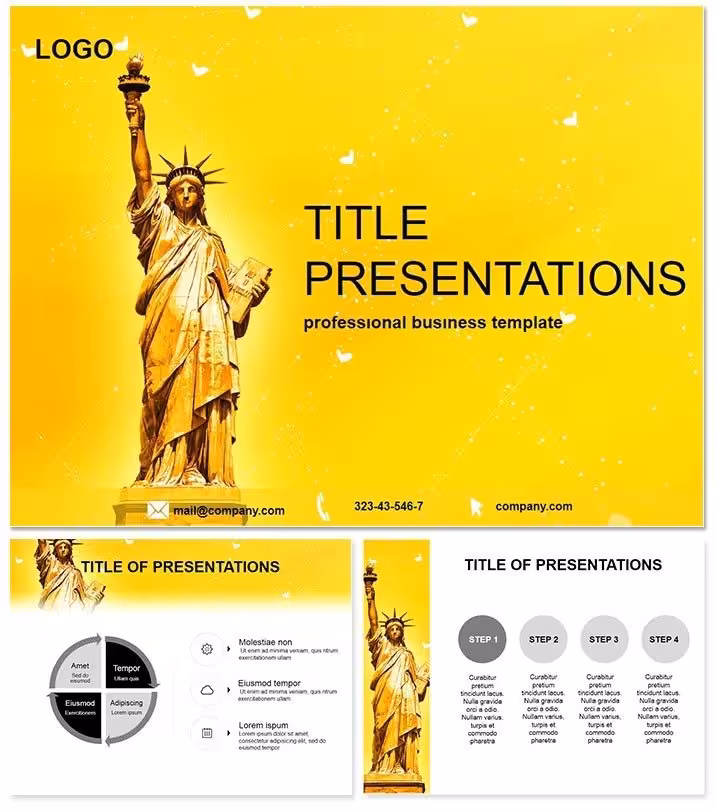 Statue of Liberty Presentation Template