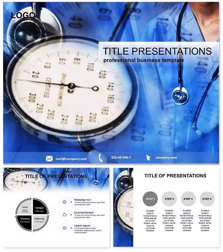 Pressure Measuring Instruments PowerPoint Template
