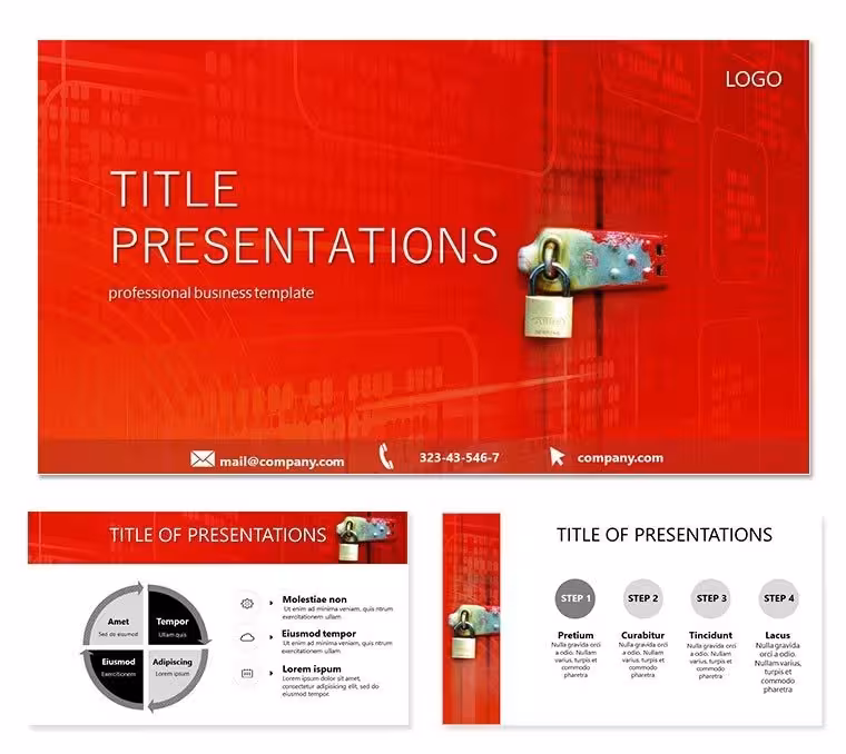 Private Access PowerPoint Template