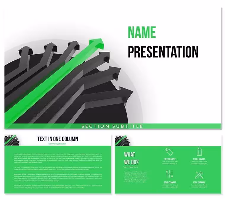 Project Direction Keynote Themes - Presentation Template