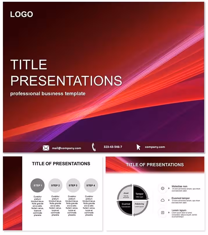 Abstract Conversion Keynote Template: Distill Ideas into Clarity