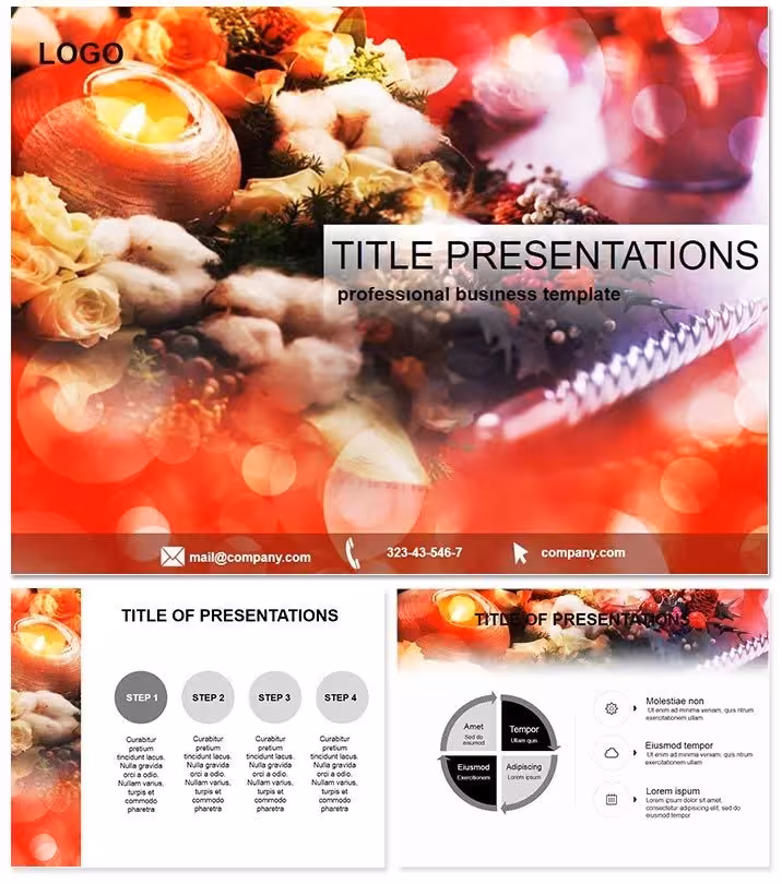 Christmas Decoration Keynote Template