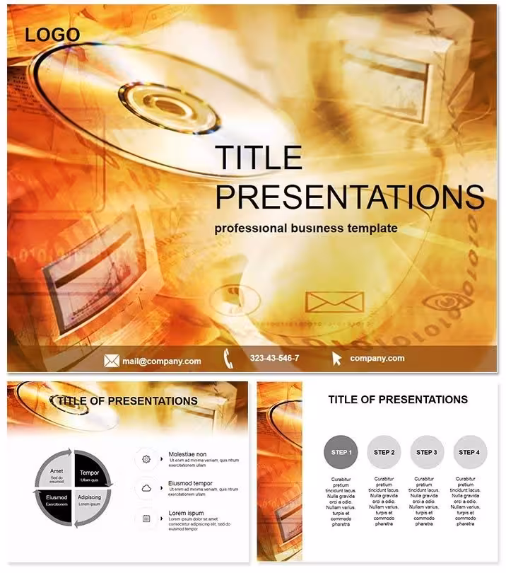 Software PowerPoint Template: Streamline Your Tech Presentations