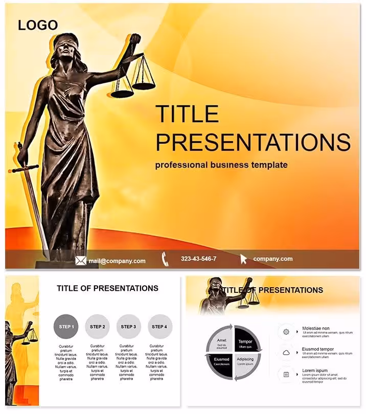 Law Justice Keynote Template
