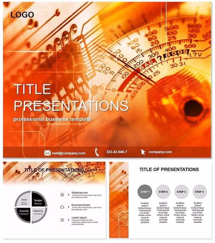 Repairs Services PowerPoint Template Fix