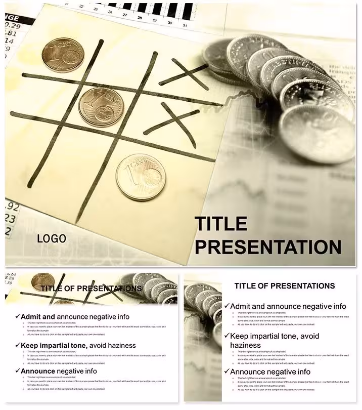 Winning Money PowerPoint Template: Fortune Fields