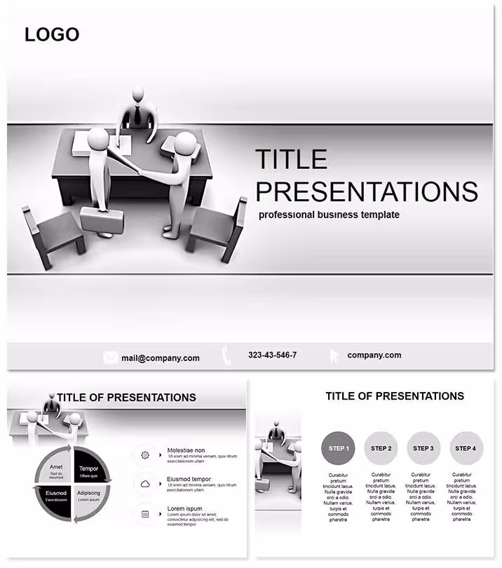 Current Vacancies PowerPoint Template: HR Boost