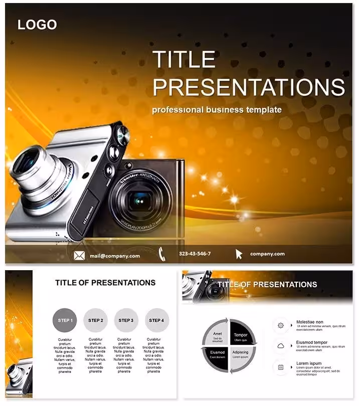 Digital Camera Keynote Template &amp; Themes