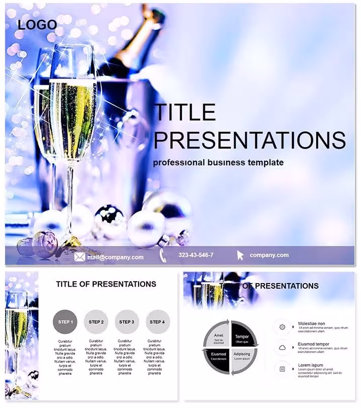 Vibrant Festival Holiday Keynote Template