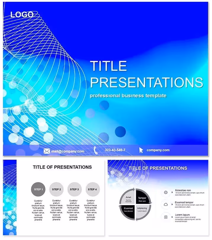 Free Azure Develops Keynote Template