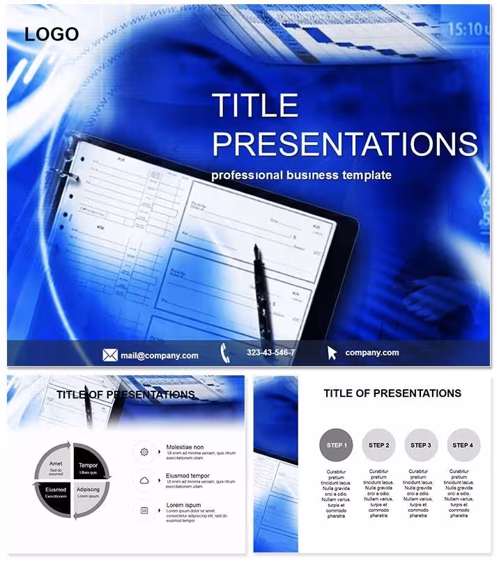 Scheduling PowerPoint Template