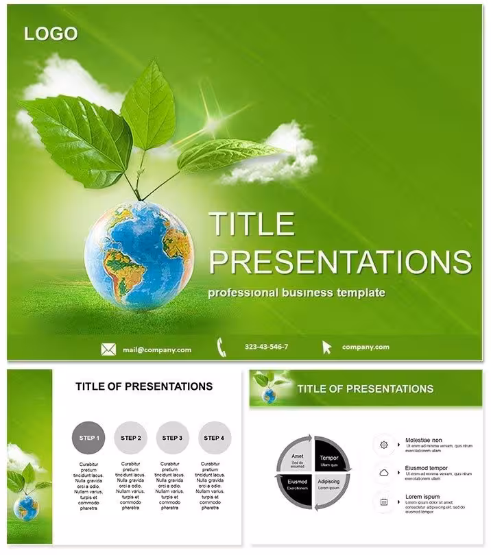 Eco Earth Keynote Template for Green Talks