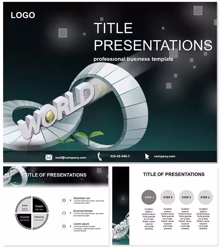 Global Business PowerPoint Template
