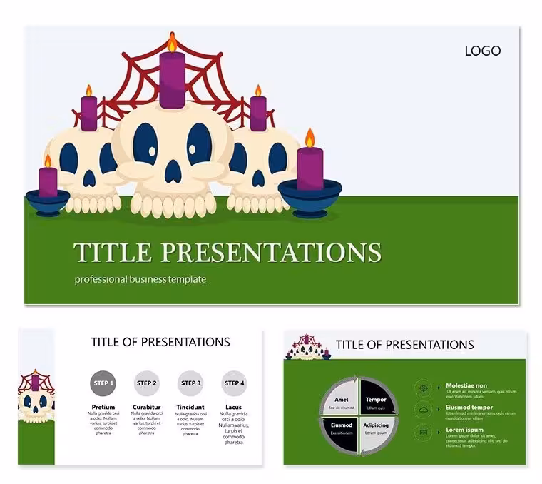 Frighten Surrounding Keynote Template: Halloween Presentation
