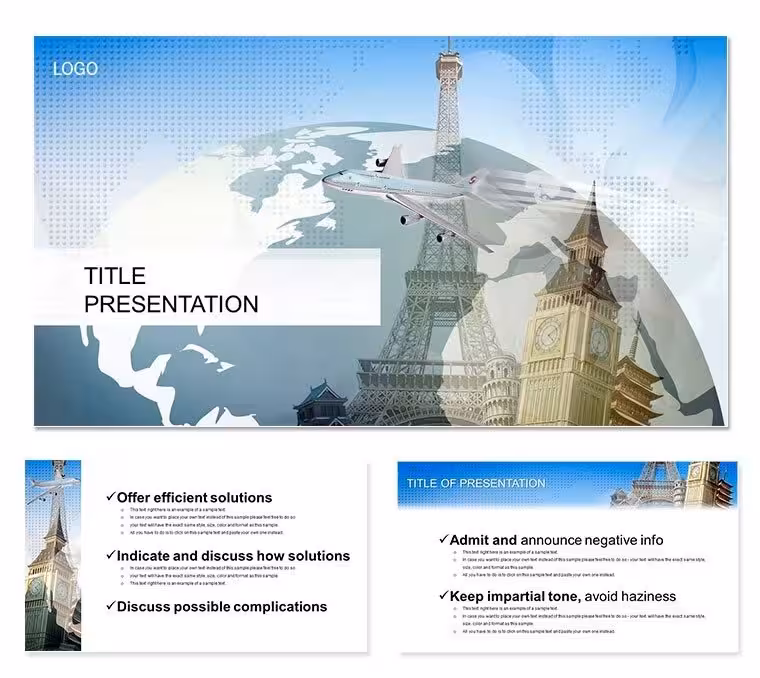 Adventurous Destinations Keynote Theme Set