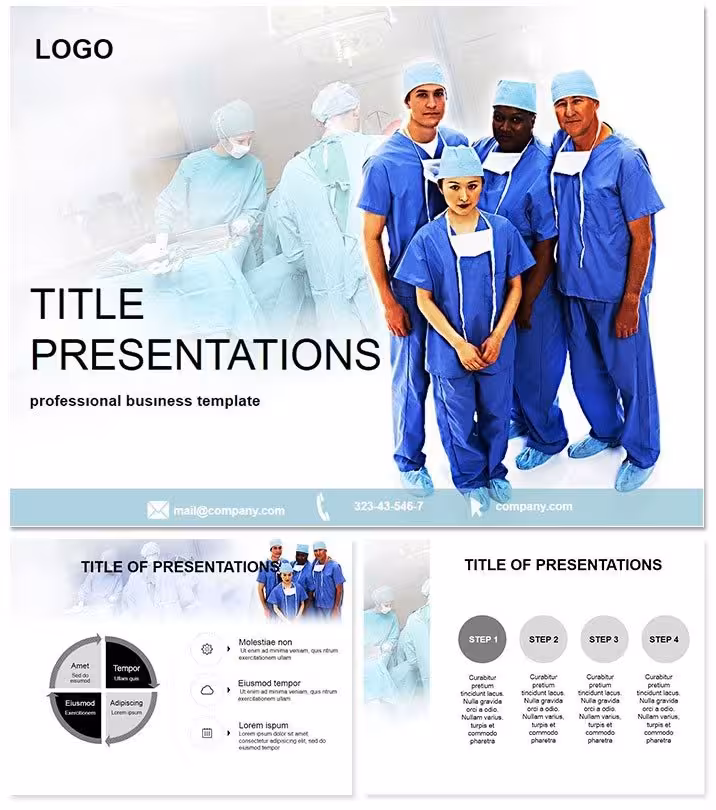 Plastic Surgery Clinic PPT Template