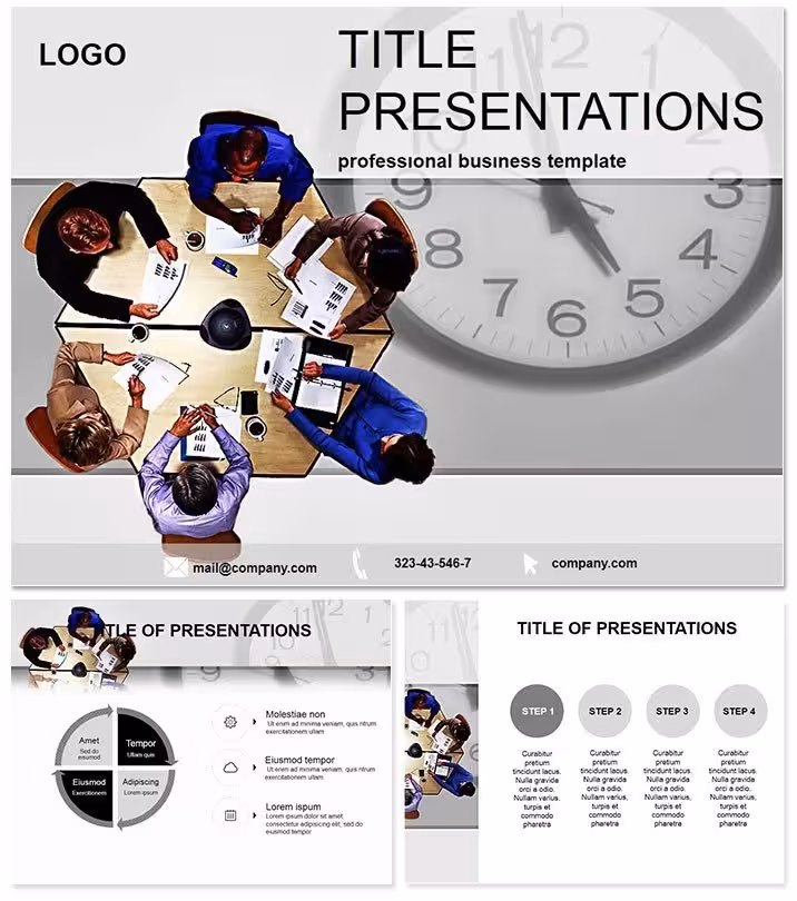 Pro Business Conference PowerPoint Template