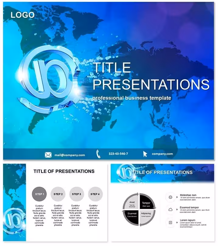 International Business Email Keynote Template