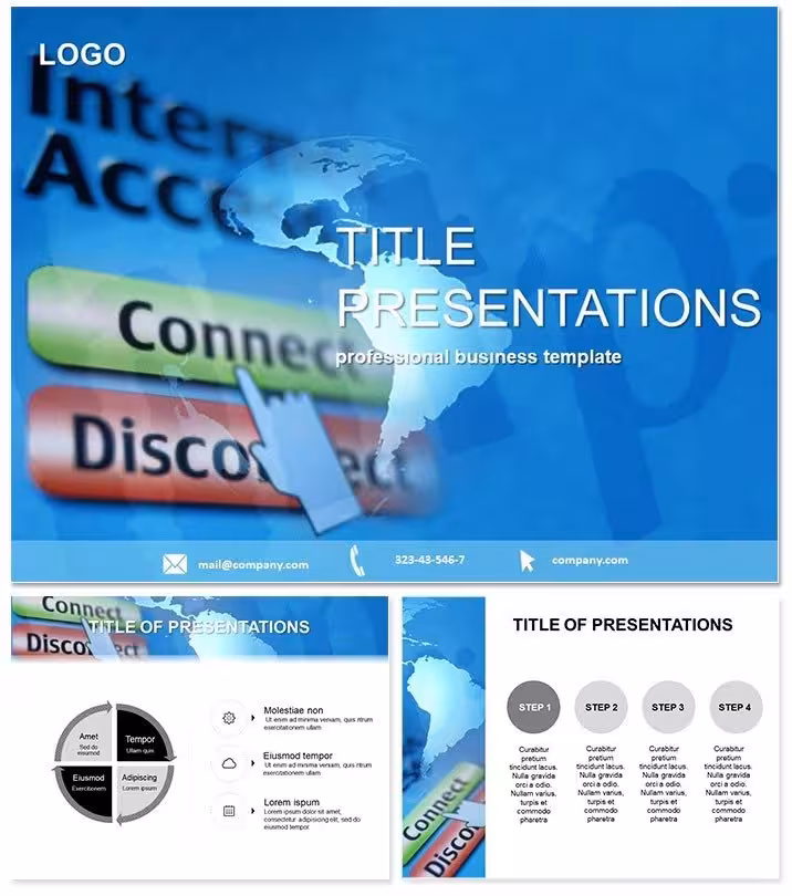 Master Digital Connectivity with the Internet Access PowerPoint Template