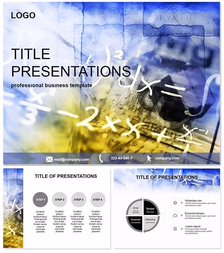 Mathematical Calculation Keynote Template