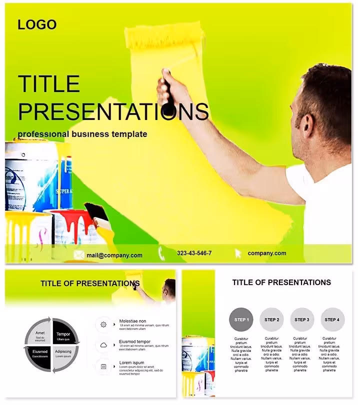 Apartment Repair PowerPoint Template Guide