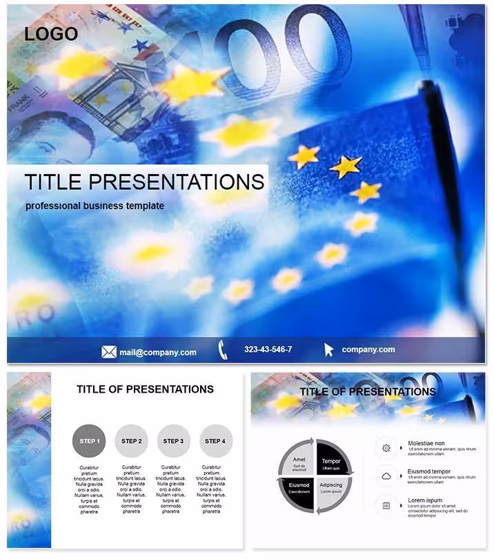 Europe Currency Keynote Template