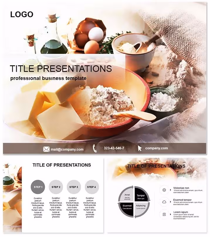 Recipe Book Keynote Presentation Template