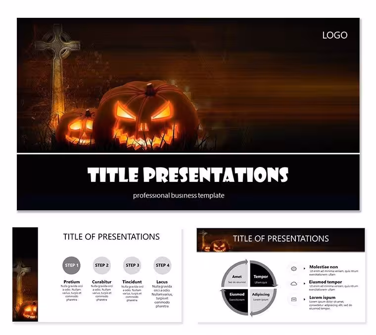 Halloween Tradition Keynote templates