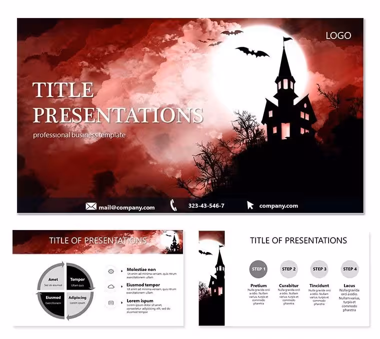 Mystical Celebration of Autumn-themed PowerPoint Template