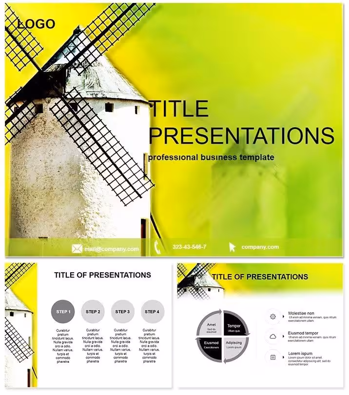 Windmills of Spain Keynote Template