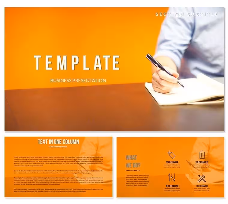 Problem-Solving Keynote Template - Fully Editable | ImagineLayout