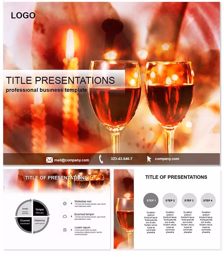 Romantic Places PowerPoint Template