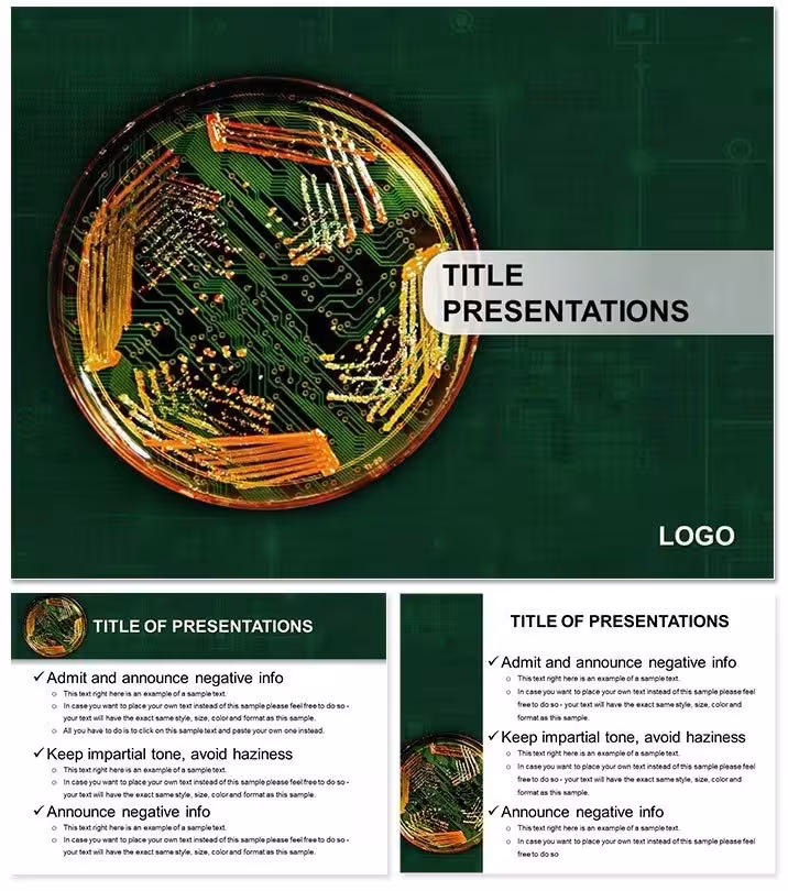 Micro Scheme PowerPoint Template: Sculpt Subtle Strategies