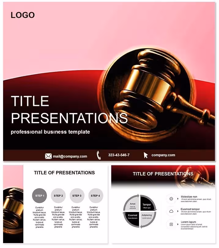 Dynamic Law Cases Keynote Template