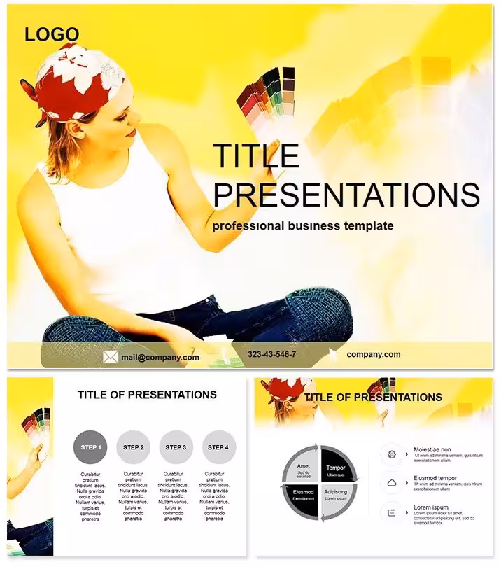 Choose Your Color Keynote Template