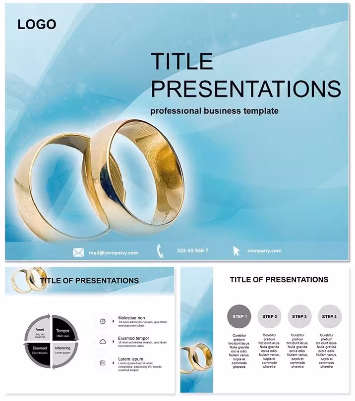 Engagement Ring PowerPoint Template: Promise in Every Pixel