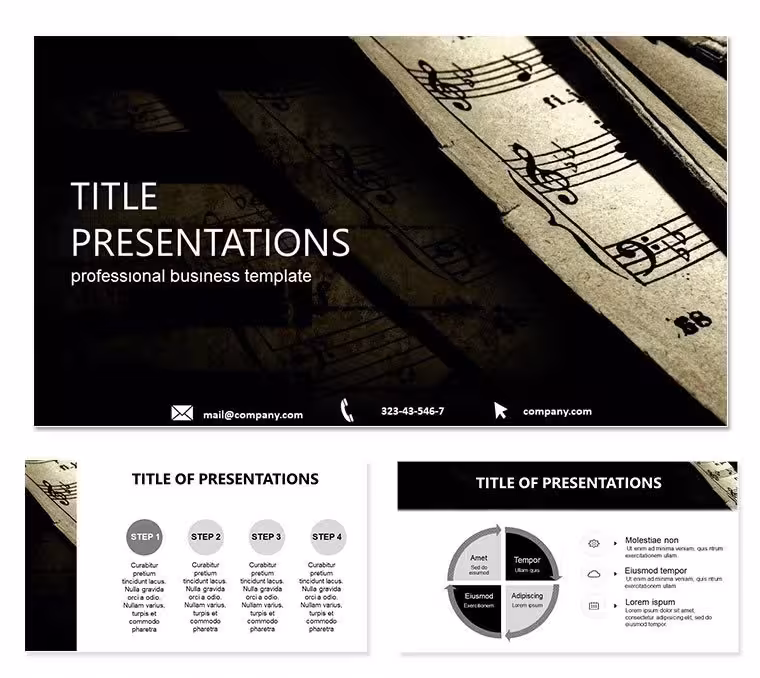 Versatile Free Catalog Keynote Template